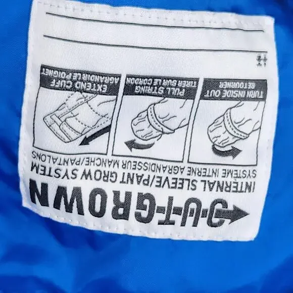 Columbia Ice Slope II Snow Pants Youth Large Blue Insulated Ski Winter Nylon - Picture 13 of 16